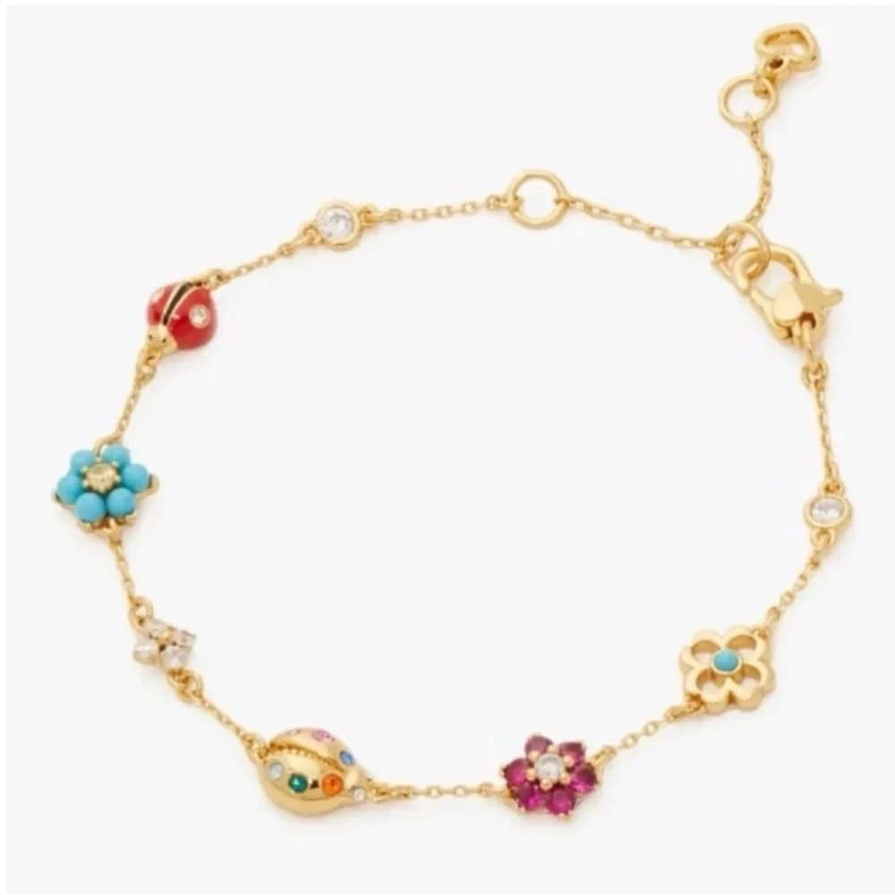 $78 Kate Spade Nature Walk Ladybug Bracelet - Picture 6 of 6
